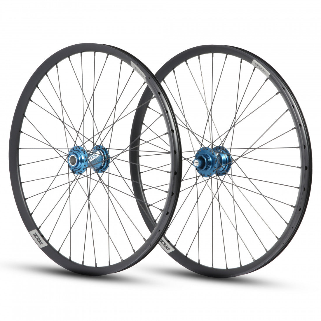 PRIDE 24" (507mm) Control V1 Helium Disc Axes 20/10mm Wheel Set Blue