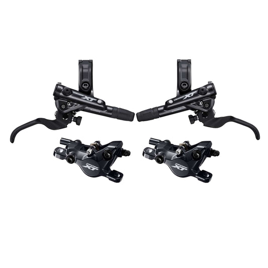 Ett par SHIMANO XT M8100 J-KIT-bromsar