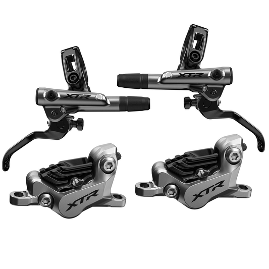 Par SHIMANO XTR M9120 4 kolvar J-KIT Discless-bromsar