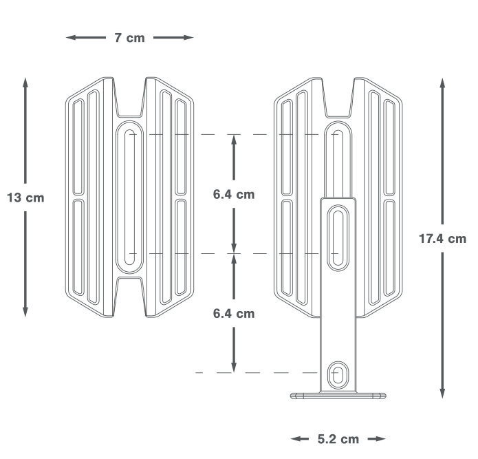 Universellt stöd APIDURA CARGO CAGE